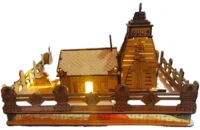 kedarnath dham 3d temple co2 laser cutting files by safidon craft