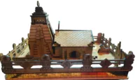 kedarnath dham 3d temple co2 laser cutting files by safidon craft