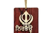 khanda nibhay nirvair lasercutting car hanger file by safidon craft