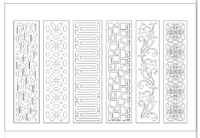 Laserjali cut design combo