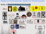 Premium Multilayer Art pk of 88