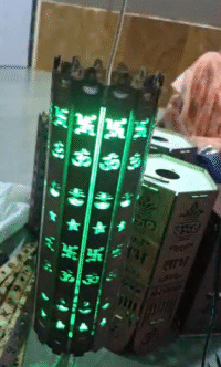 CO2 Laser Cutting MDF Diwali Lantern