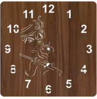 MDF Religious Clocks