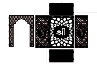 Pooja temple laser cutting