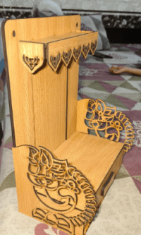 Pooja temple laser cutting
