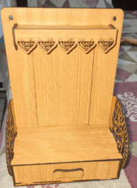 Pooja temple laser cutting