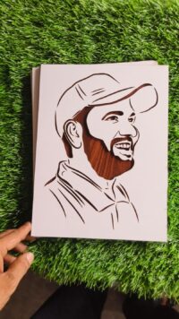 Rohit Sharma Stencil